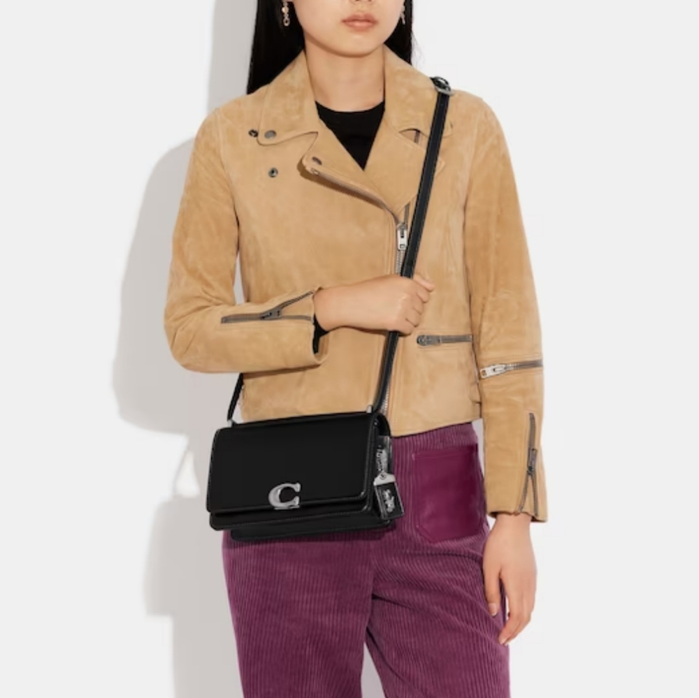 New! Bandit Shoulder Bag in Silver/Black - Picture 7 of 10